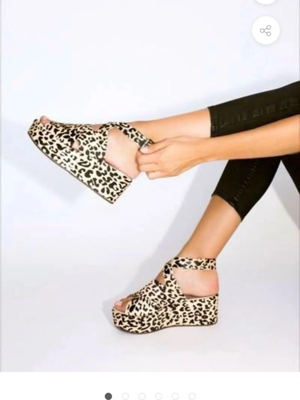Amuse Society x Matisse Platform Leopard Sandal